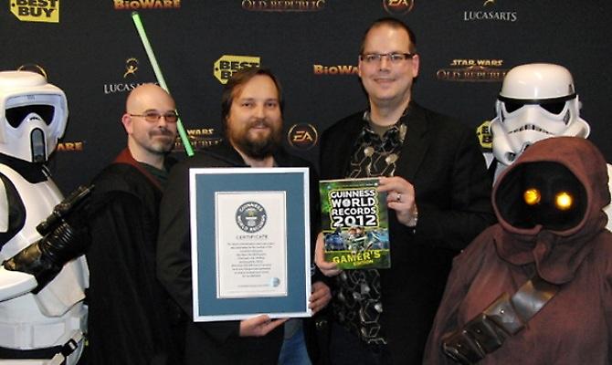Στο βιβλίο των ρεκόρ Guiness το Star Wars: The Old Republic