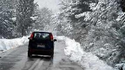 Με αλυσίδες στην Πάρνηθα