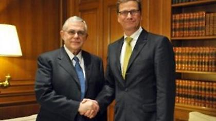 Συνάντηση Παπαδήμου με Γκουίντο Βεστερβέλε