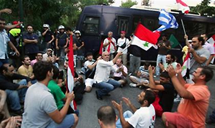 Επεισόδια στην πρεσβεία της Συρίας