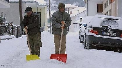 Τσουχτερό το κρύο στη Βόρεια Ελλάδα