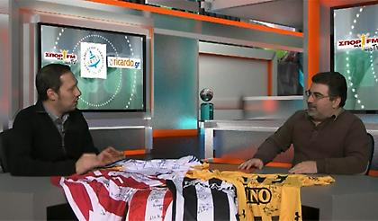 Οι αθλητές υπογράφουν για τα παιδιά της Κιβωτού του Κόσμου