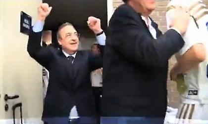 Το γιόρτασε στα αποδυτήρια ο Πέρεθ (video)