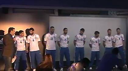 Live streaming: Η νέα φάνελα της Εθνικής