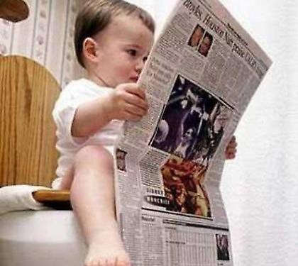 Τέλος οι εφημερίδες στην τουαλέτα!