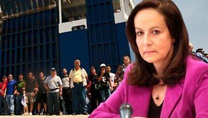 Ανοίγει μέτωπο με τους ναυτεργάτες η Διαμαντοπούλου