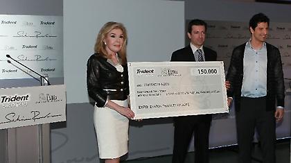 150.000€ στο σύλλογο «Ελπίδα» από τις Trident Senses Sakis Rouvas