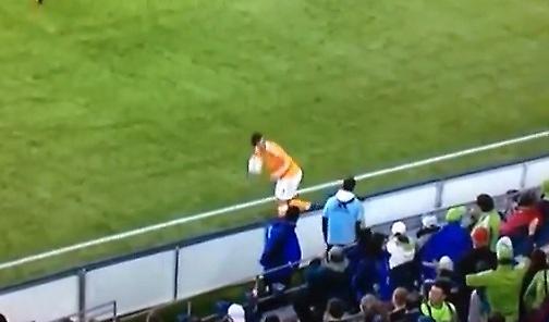 Έβρισε το ball boy (video)