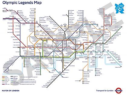 Έλληνες Ολυμπιονίκες στο μετρό του Λονδίνου!