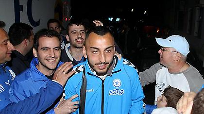 Υποδοχή ηρώων για τον Ατρόμητο (vid)