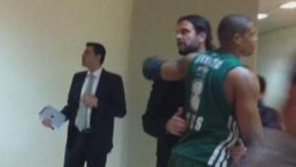 Χαμός στα «πράσινα» αποδυτήρια (video)