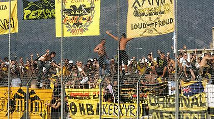 Αποθέωση της ΑΕΚ στα Γιάννενα!