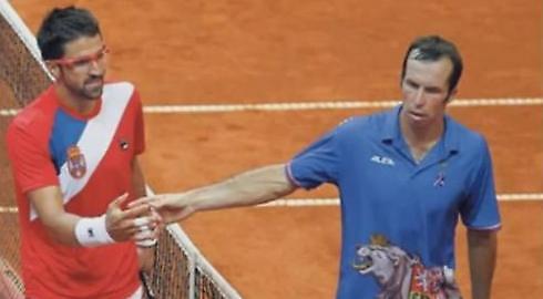Χειρονομία σε αγώνα τένις (video)
