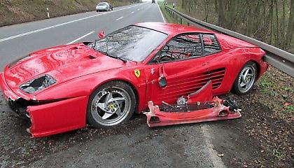 Σκαντζόχοιρος «διέλυσε» Ferrari