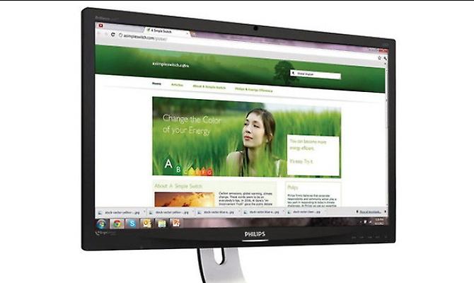 Οθόνη για ξεκούραστη χρήση από τη Philips