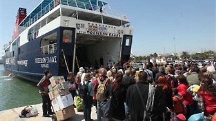 Αυξημένη κίνηση στα λιμάνια της χώρας