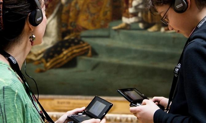 Ξενάγηση στο Λούβρο με το Nintendo 3DS