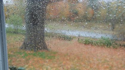 Με συννεφιά και βροχές το σούβλισμα του οβελία