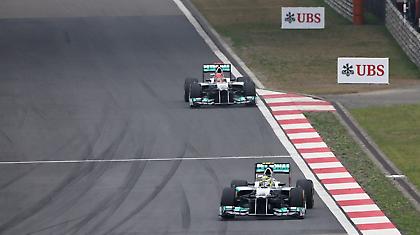 Ποινή στη Mercedes GP