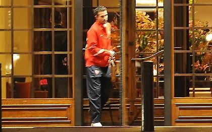 Επισκέφθηκε την Μπαρτσελόνα ο Φαν Πέρσι