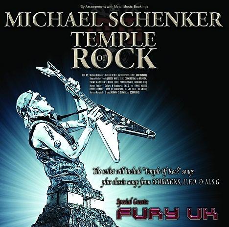 O Michael Schenker την Παρασκευή στο Fuzz