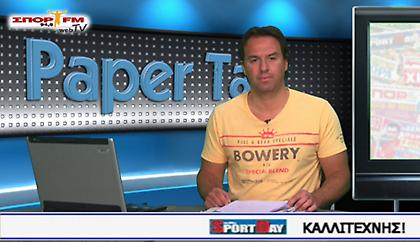 Paper Talk στη Web TV