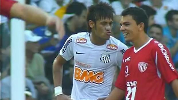 Το φιλί του Νεϊμάρ στον Ρατίνιο (video)