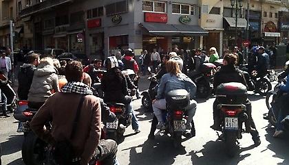 Στο δρόμο οι μοτοσικλετιστές
