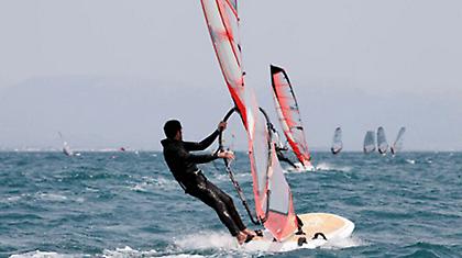 Αγώνας Formula - Windsurf στον Πόρο