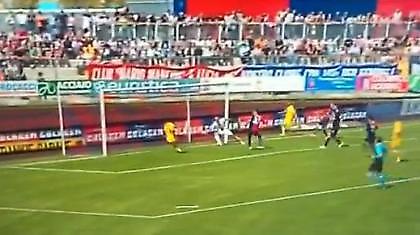 ΚΑΙ σούταρε ΚΑΙ απέκρουσε! (video)