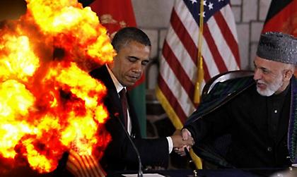 Ισχυρότατες εκρήξεις στην Καμπούλ, μετά την αποχώρηση Ομπάμα