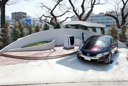 Ηλιακός σταθμός παραγωγής υδρογόνου από τη Honda