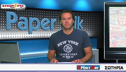 Paper Talk στη WEB TV