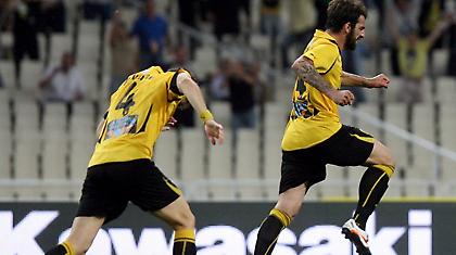 ΑΕΚ-Παναθηναϊκός 2-0 (τελικό)