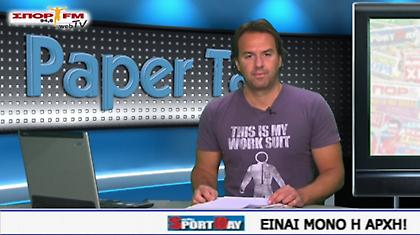 Paper Talk στη WEB TV