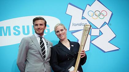 Στην Αθήνα ο Μπέκαμ για την Ολυμπιακή Φλόγα