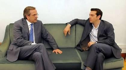 Συμφωνία για ντιμπέιτ Σαμαρά - Τσίπρα