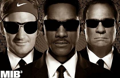 «Άντρας με τα Μαύρα» και ο Φέντερερ!