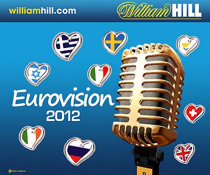 H Eurovision με τις αποδόσεις του William Hill!