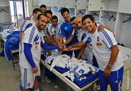 Προπονήθηκε με τους διεθνείς ο Σάκης Ρουβάς