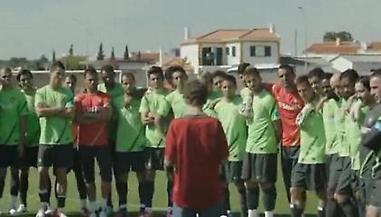 Ο 14χρονος εμψυχωτής της εθνικής Πορτογαλίας (video)