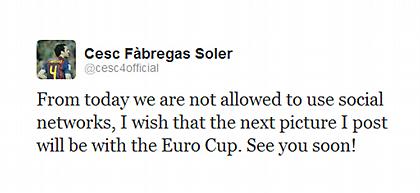 Τέλος το twitter για τους παίκτες!