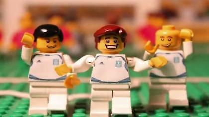 Όταν τα… Lego παίζουν μπάλα! (video)