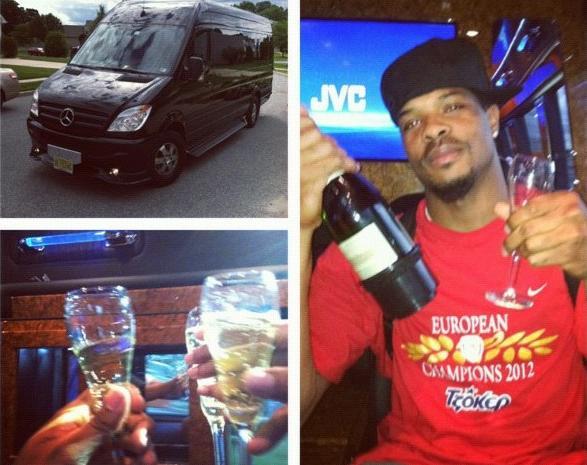 Υποδοχή με λιμουζίνα και σαμπάνιες στον Χάινς!