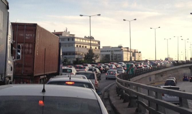 Μποτιλιάρισμα στον Κηφισό!