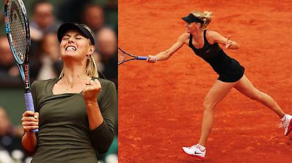 Σαν σε προπόνηση η Σαράποβα!