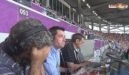 Ο Χελάκης περιγράφει το ματς με την Τσεχία