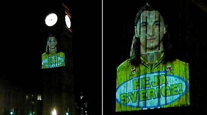 Ανέβασαν τον Ζλάταν στο… Big Ben! (pic)
