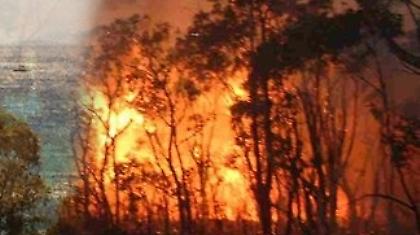 Μεγάλη φωτιά στην Κερατέα