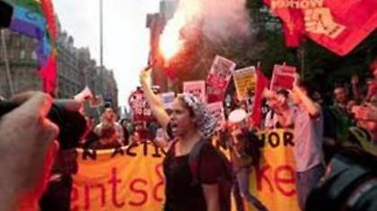 Κινητοποιήσεις κατά των μέτρων λιτότητας στη Λισαβόνα